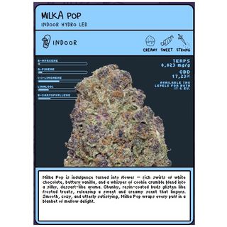 Flor de CBD Milka Pop (2g)