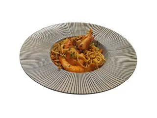 Spaghetti de Gambas