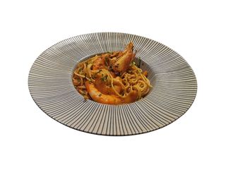 Spaghetti de Gambas