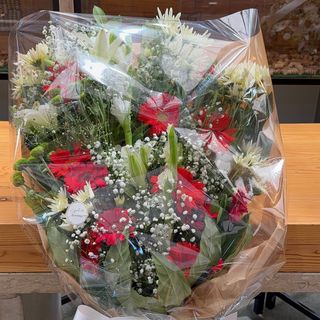 Ramo Funerario - Vermelho