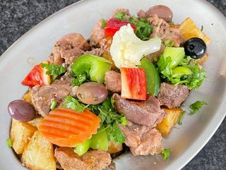 Carne de porco Alentejana