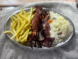 Lulas grelhadas  1 dose