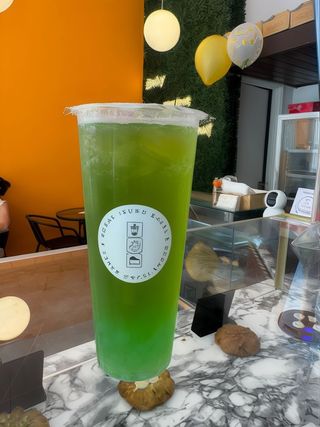 Green watermelon breeze