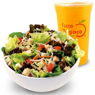 Monte a sua Salada + Sumo