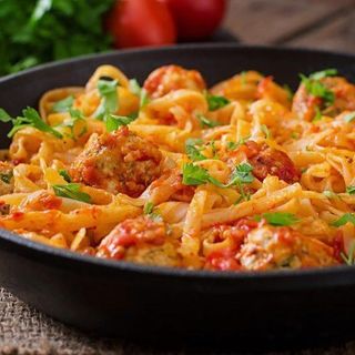 Alla Panna (Espaguete)