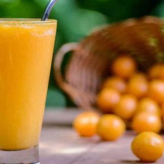 Batido de Cajá (Sumo de Cajá)