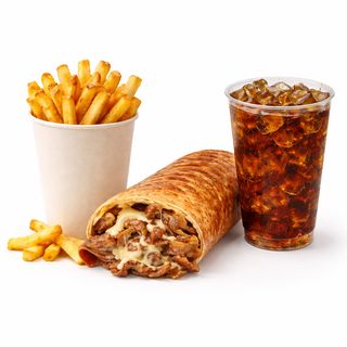 Menu Cheesy-Durum Kebab