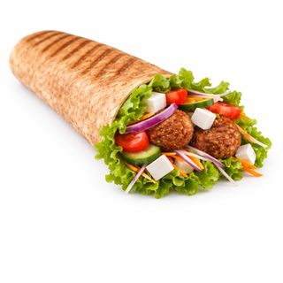 Falafel Durum Kebab.