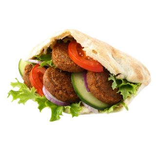 Falafal doner kebab