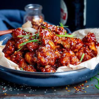 Spicy Korean Fried Chicken