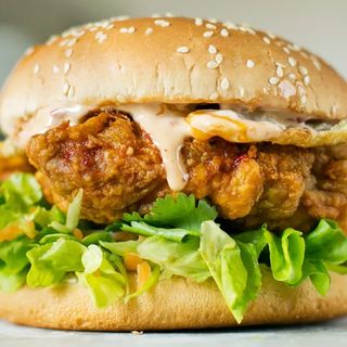 Fried Chicken Burger