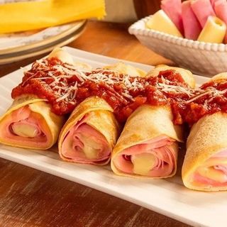 Panqueca de fiambre e queijo (3 unidades)