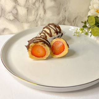 Morango com Nido creme de avelã