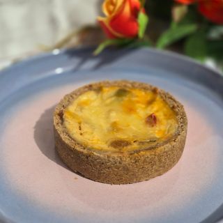 Quiche de Caponata de Beringela