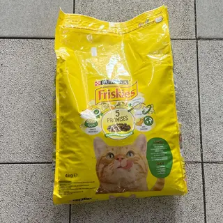 Purnia Friskies 4KG verde , legumes, green