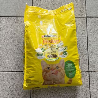 Purnia Friskies 4KG verde , legumes, green