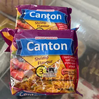 Canton noodles shrimp f