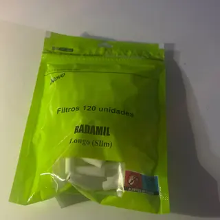 Filtros verde long slim