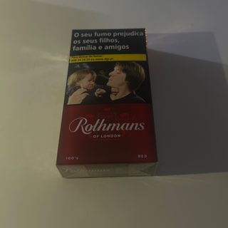 Rothman Red 100s box