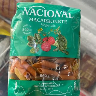 Nacional macarronete pasta