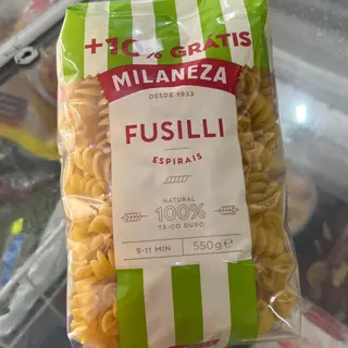 Milaneza Fusilli espirais