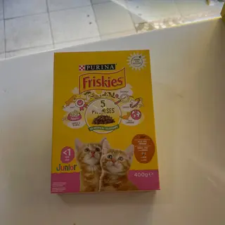 Purnia Friskies junior 1 anos 400g