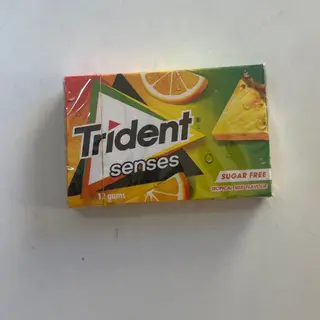 Trident 12 gums lemon
