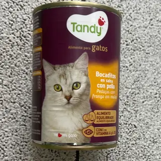 Tandy 415g, cat food