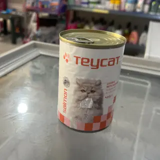 Teycar 415g, cat food salmon