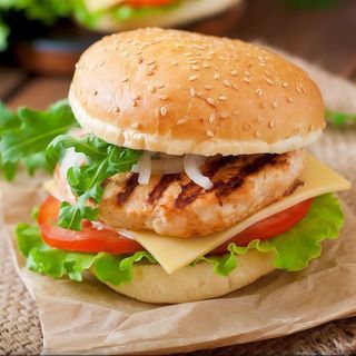 Ham burger frango