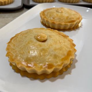 Empada de frango e palmito 