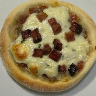 CARNE, QUEIJO E BACON