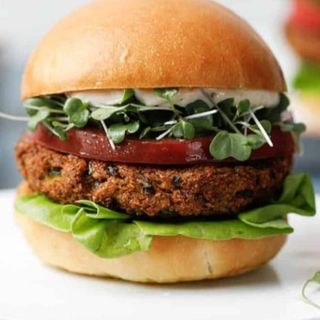 Hamburger Falafel