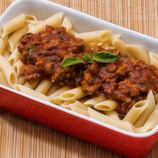 Massa Pene á Bolonhesa Cremosa