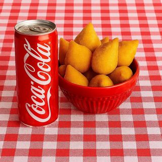 Menu 20 salgados tipo festa + 1 Bebida