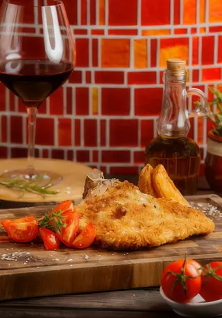 Menu Panado de Frango