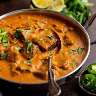 Lamb Butter Masala COM ARROZ (RICE ),