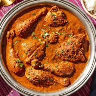 Chicken curry COM ARROZ (RICE ),