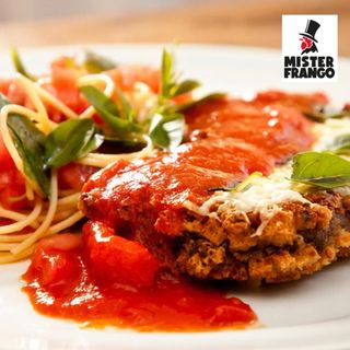 Bife Parmegiana de Carne