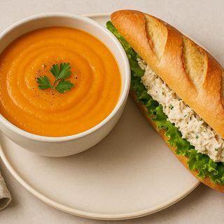 Baguete + Sopa