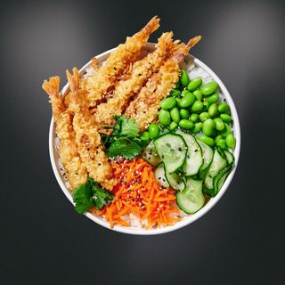 Prawn Poke Bowl