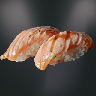 Braseado Salmon Nigiri 