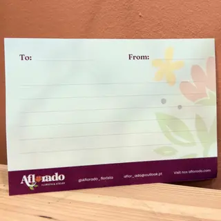 Cartão de mensagem
