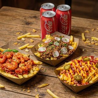 Combo 3 Batatas Fritas + 3 Refrigerantes