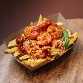 Batata Frita Camarão da costa