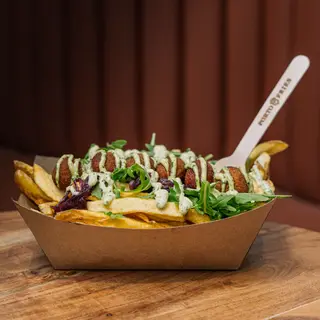 Batata com Alheira de Mirandela e Cebola Caramelizada