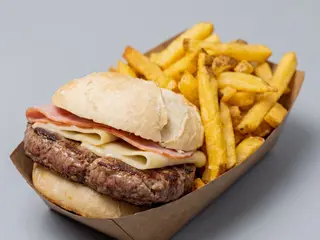 Prego no Pão com Bife da Vazia + BATATA generosa