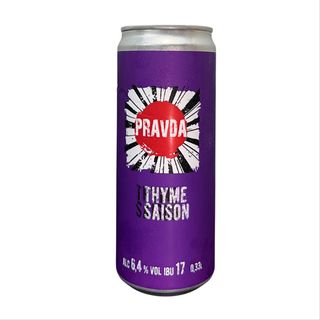 Thyme Saison, 6,4% abv, 14 Plato, 17IBU