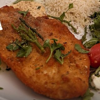 Panado de Frango com Batatas Fritas 