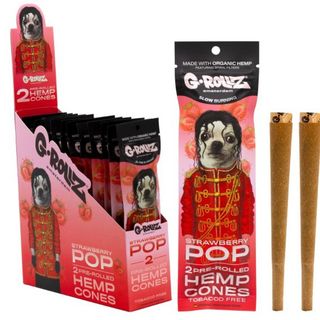 Cones Pré-Enrolados G-Rollz - Strawberry